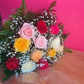 thumb-buque-15-rosas-coloridas-1