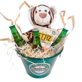 Balde Heineken com Pelucia